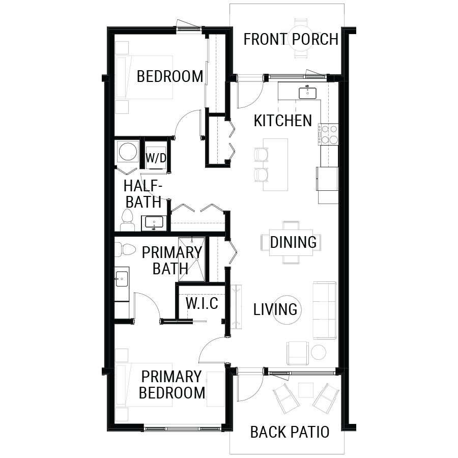 Egret floor plan